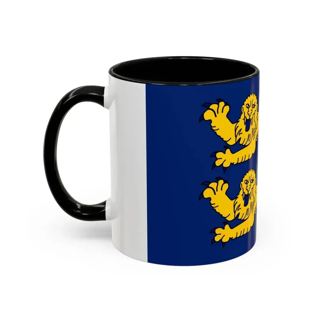 Flag of Manche France 2 - Accent Coffee Mug - Go Mug Yourself