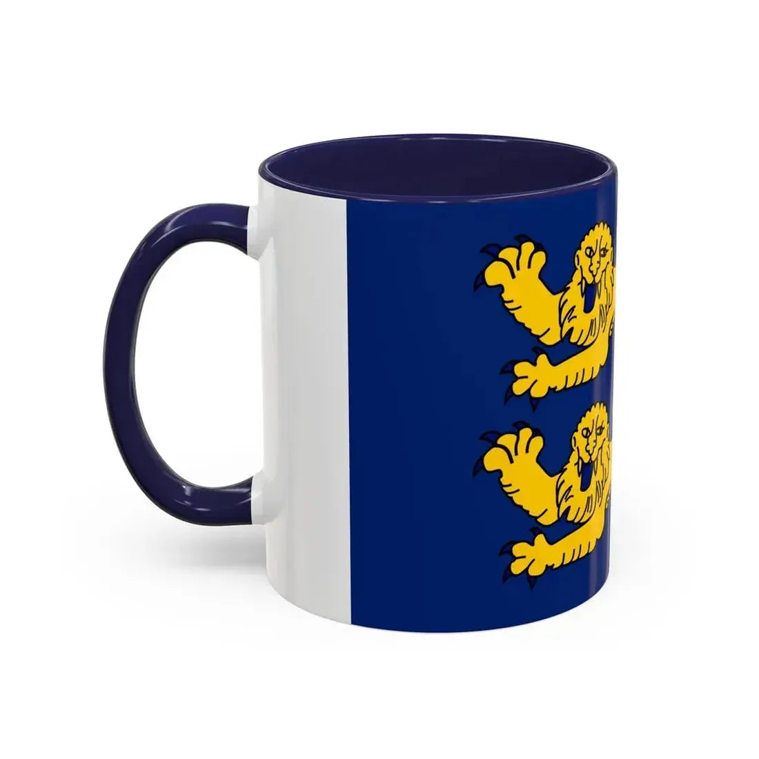 Flag of Manche France 2 - Accent Coffee Mug - Go Mug Yourself