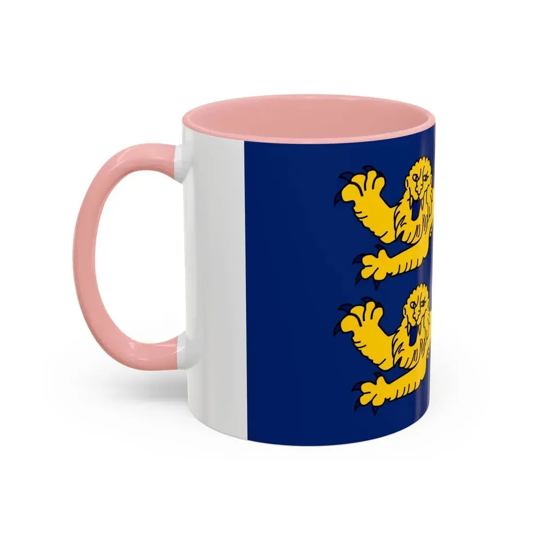 Flag of Manche France 2 - Accent Coffee Mug - Go Mug Yourself