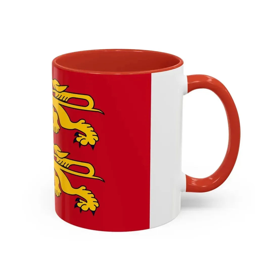 Flag of Manche France 2 - Accent Coffee Mug - Go Mug Yourself
