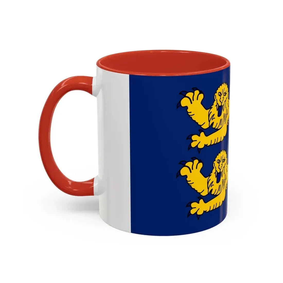 Flag of Manche France 2 - Accent Coffee Mug - Go Mug Yourself