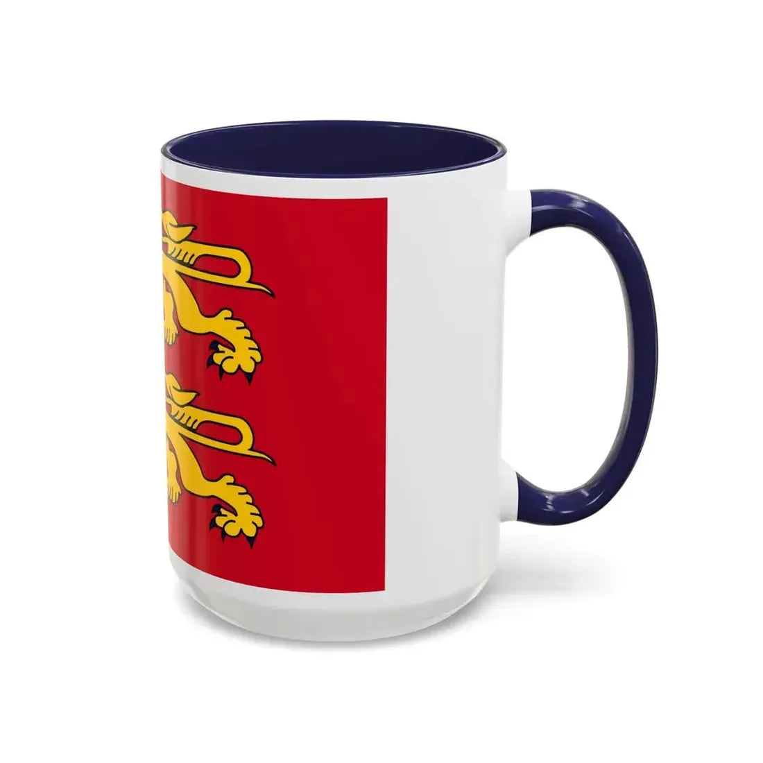 Flag of Manche France 2 - Accent Coffee Mug - Go Mug Yourself