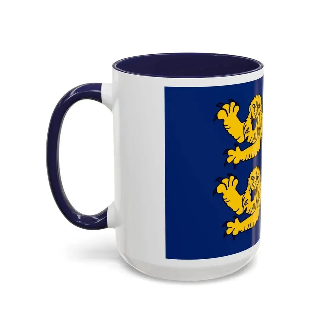 Flag of Manche France 2 - Accent Coffee Mug - Go Mug Yourself