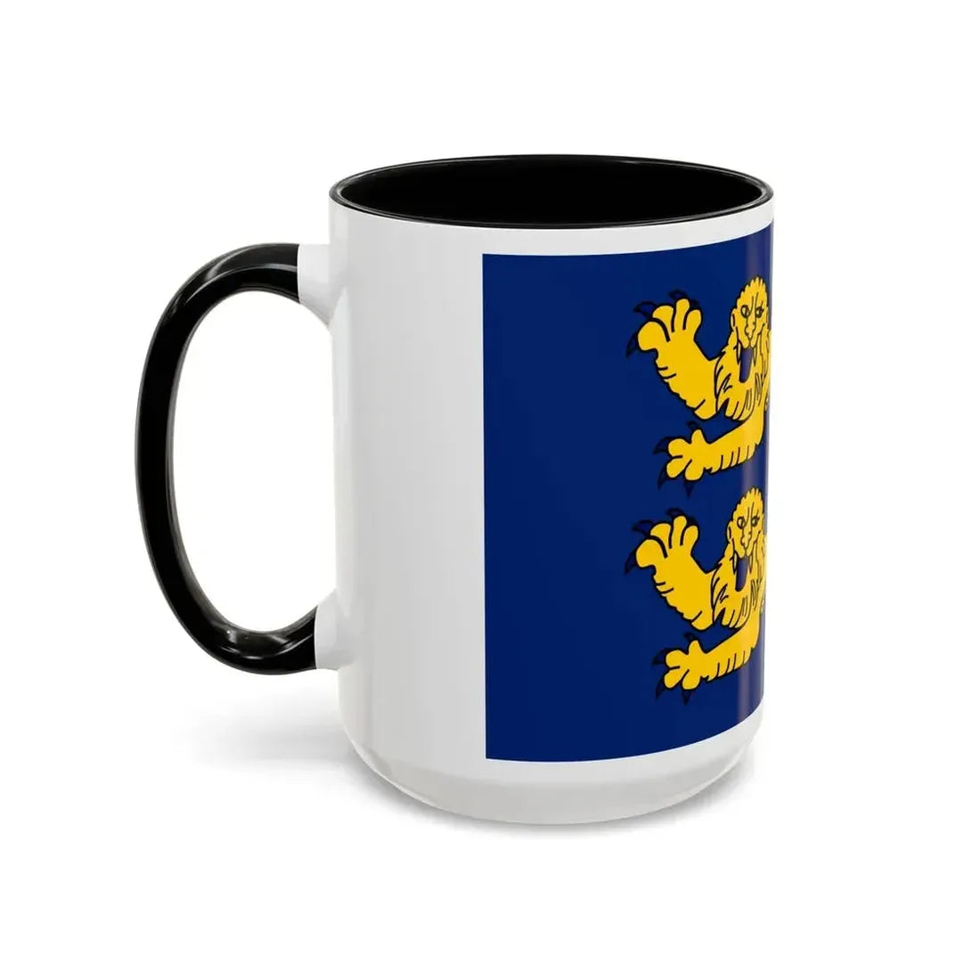 Flag of Manche France 2 - Accent Coffee Mug - Go Mug Yourself