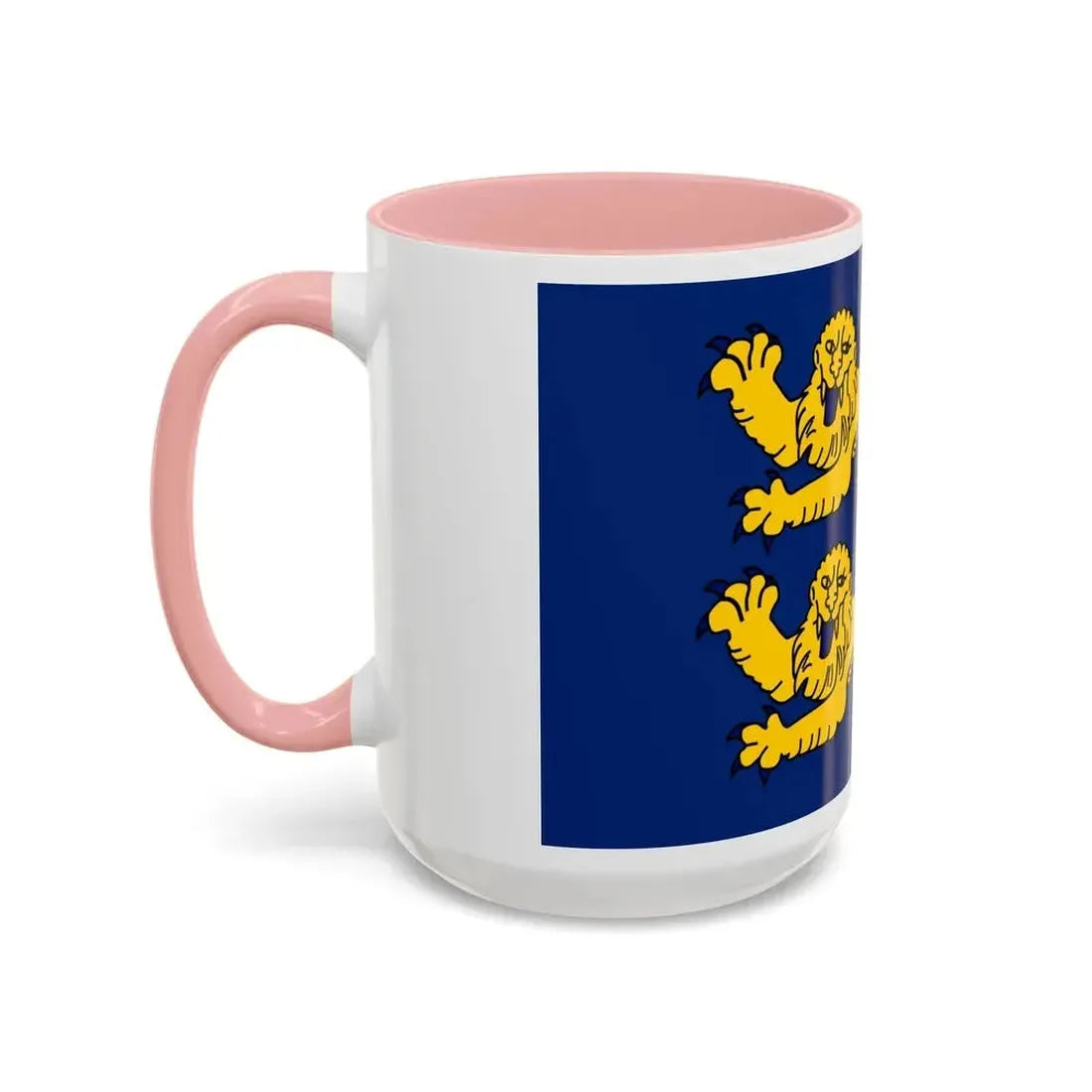 Flag of Manche France 2 - Accent Coffee Mug - Go Mug Yourself