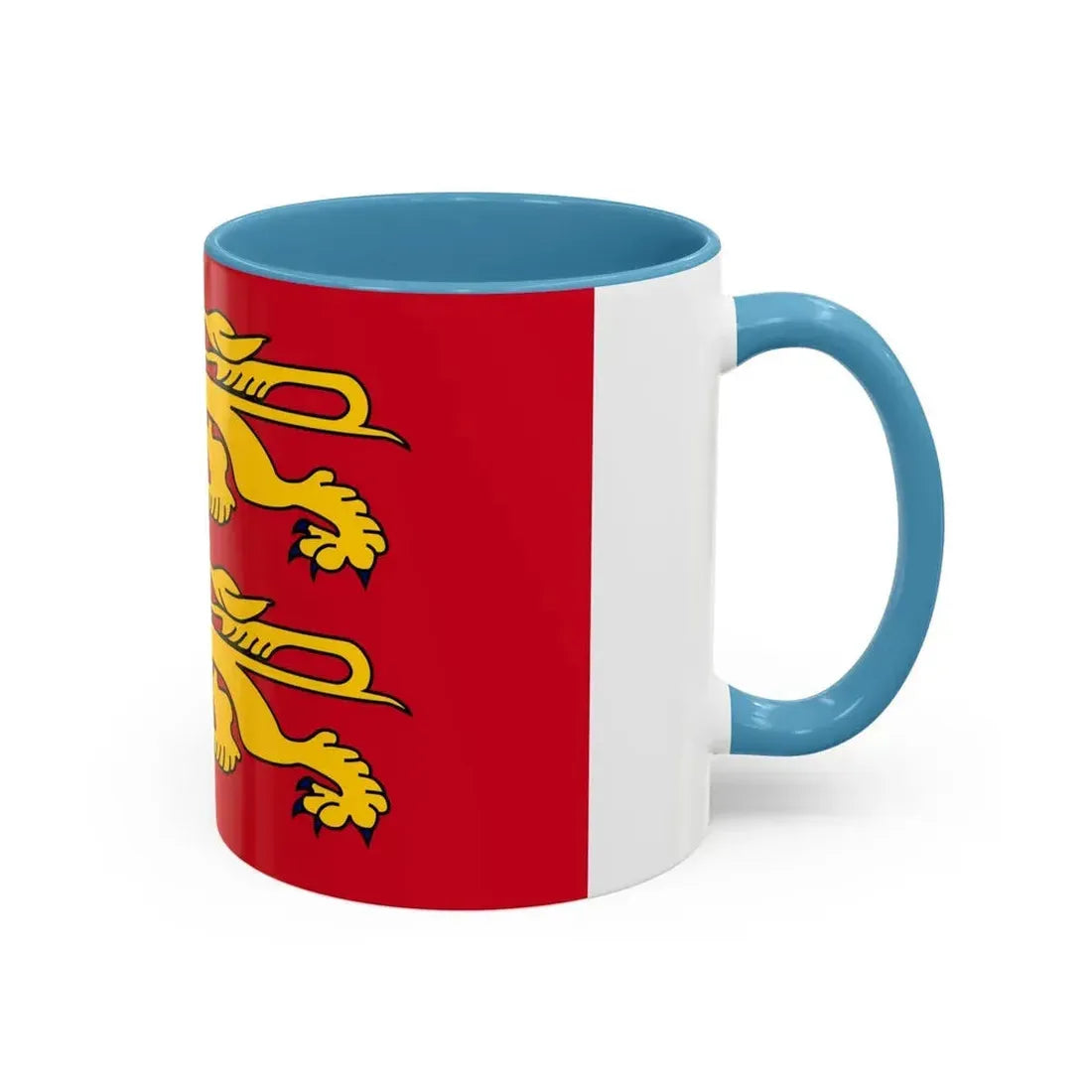 Flag of Manche France 2 - Accent Coffee Mug - Go Mug Yourself