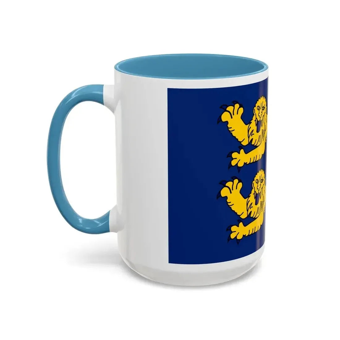 Flag of Manche France 2 - Accent Coffee Mug - Go Mug Yourself