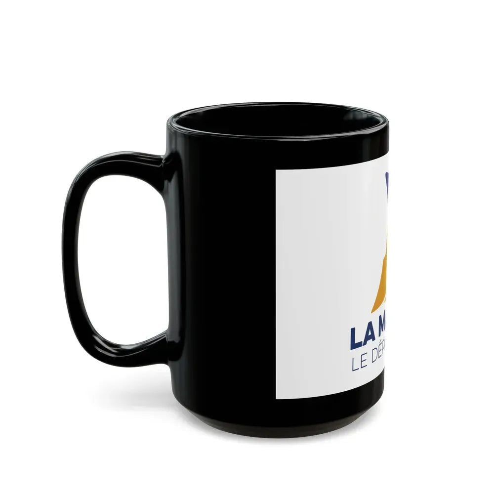 Flag of Manche France - Black Coffee Mug - Go Mug Yourself