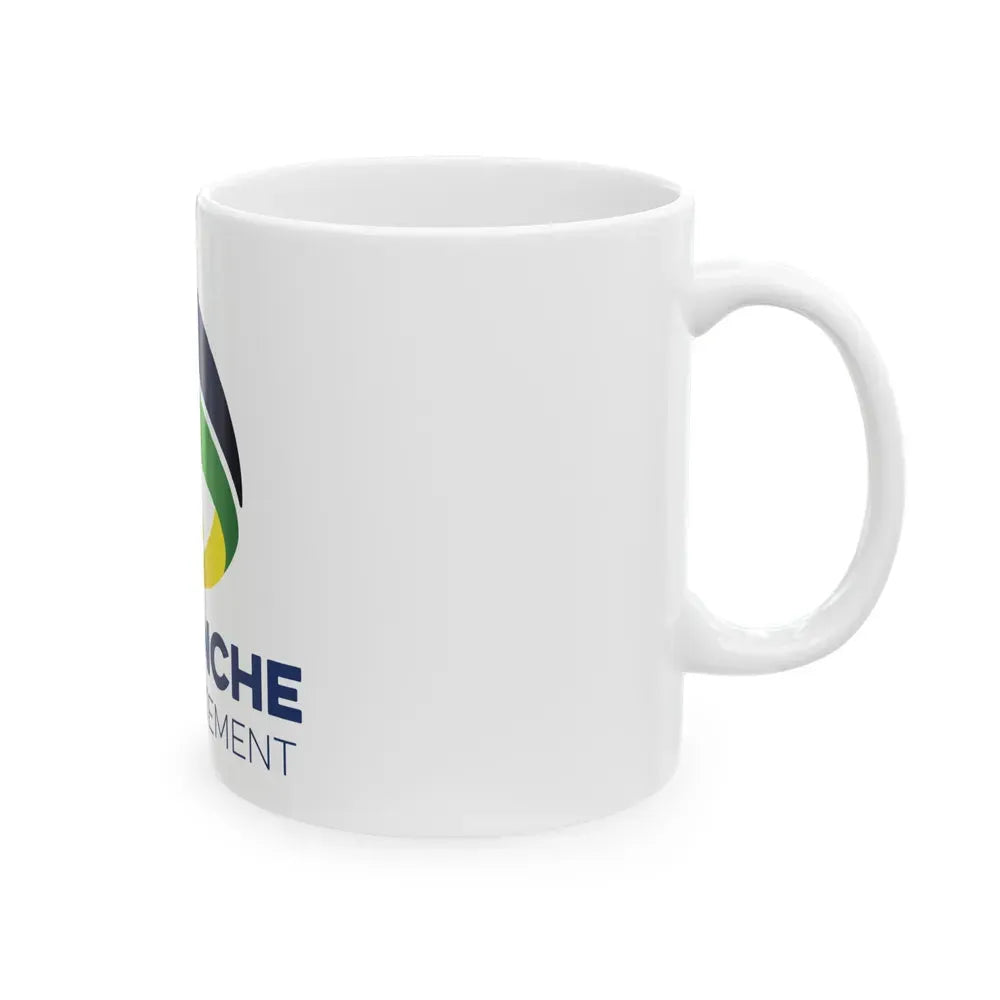 Flag of Manche France - White Coffee Mug - Go Mug Yourself