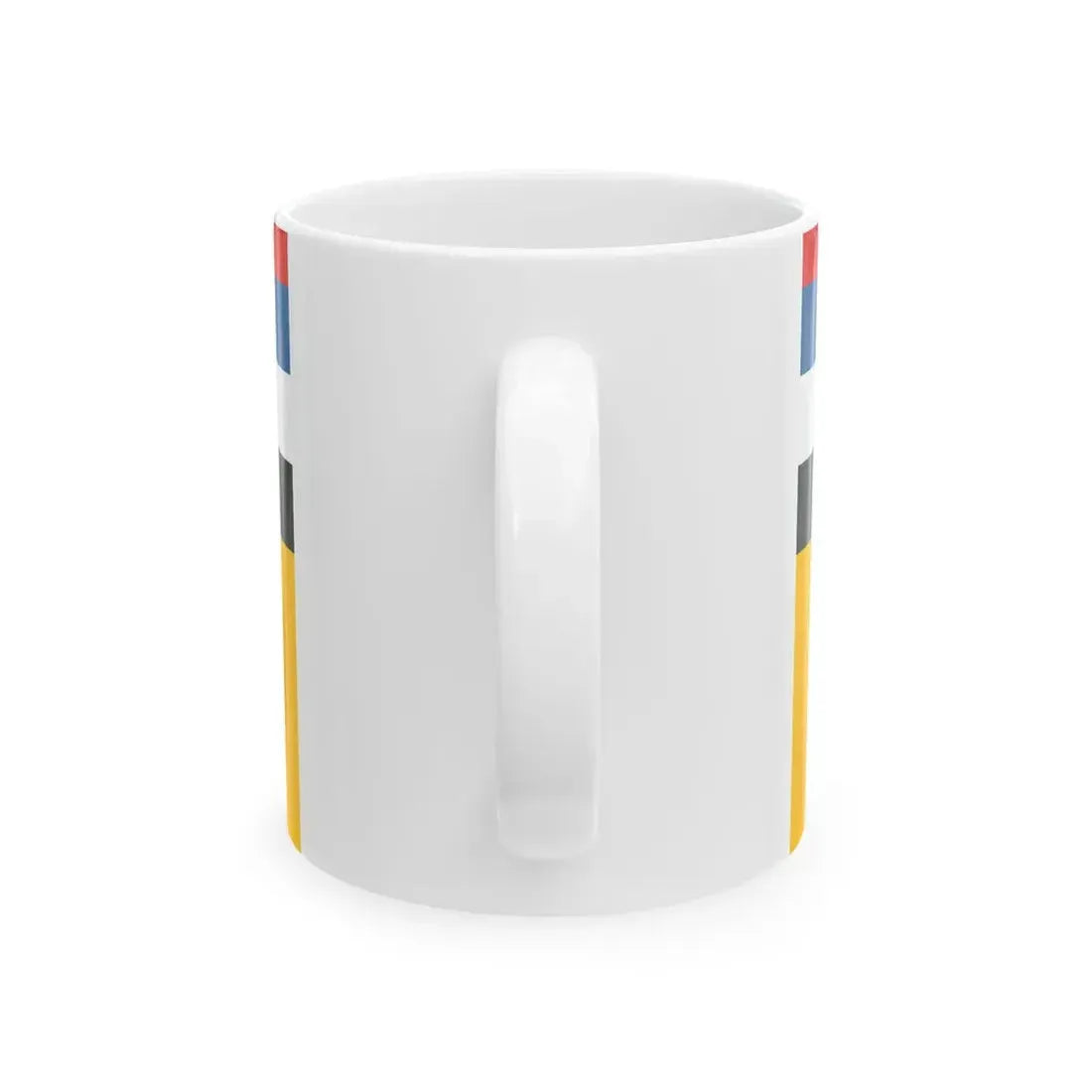Flag of Manchukuo Marine Office (China) White Coffee Mug - Go Mug Yourself