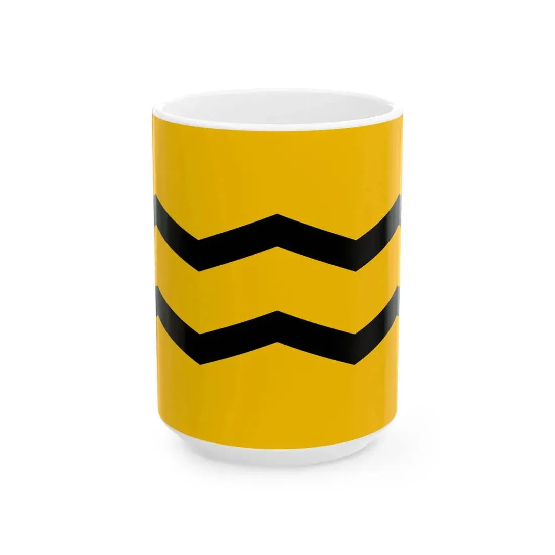 Flag of Manchukuo Marine Transport (China) White Coffee Mug 15oz - Go Mug Yourself