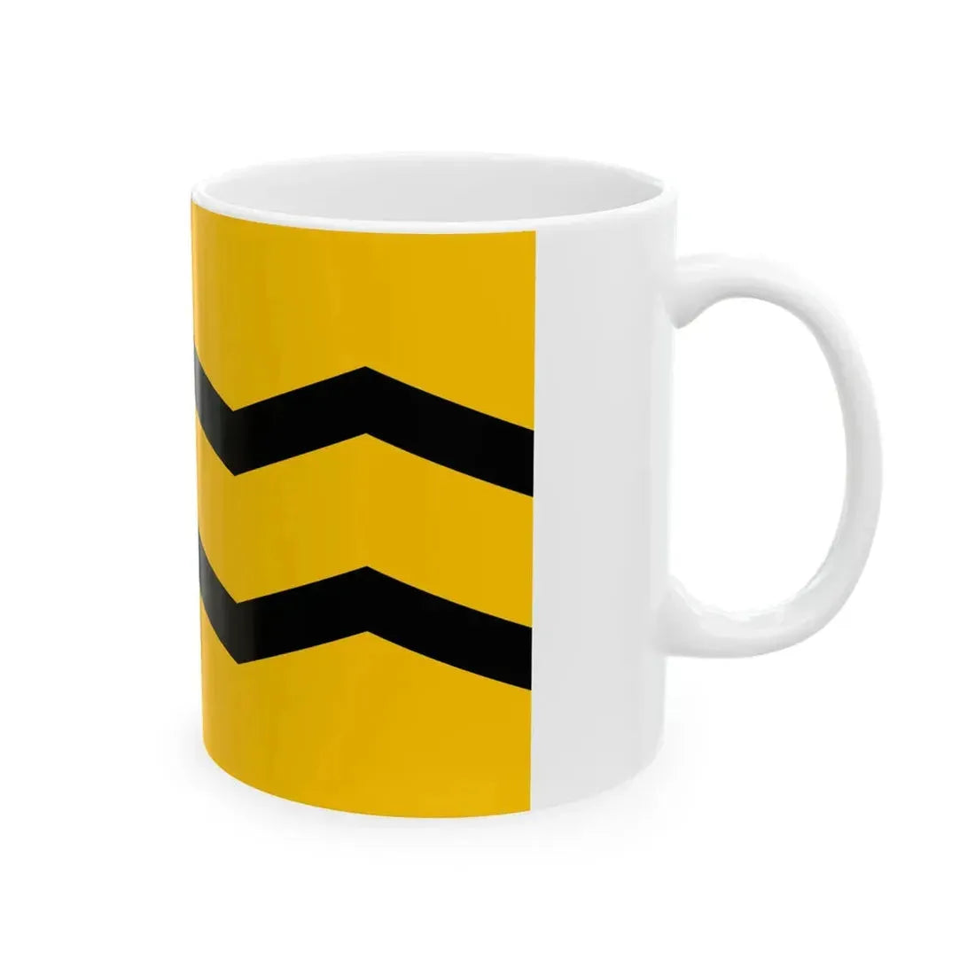 Flag of Manchukuo Marine Transport (China) White Coffee Mug - Go Mug Yourself