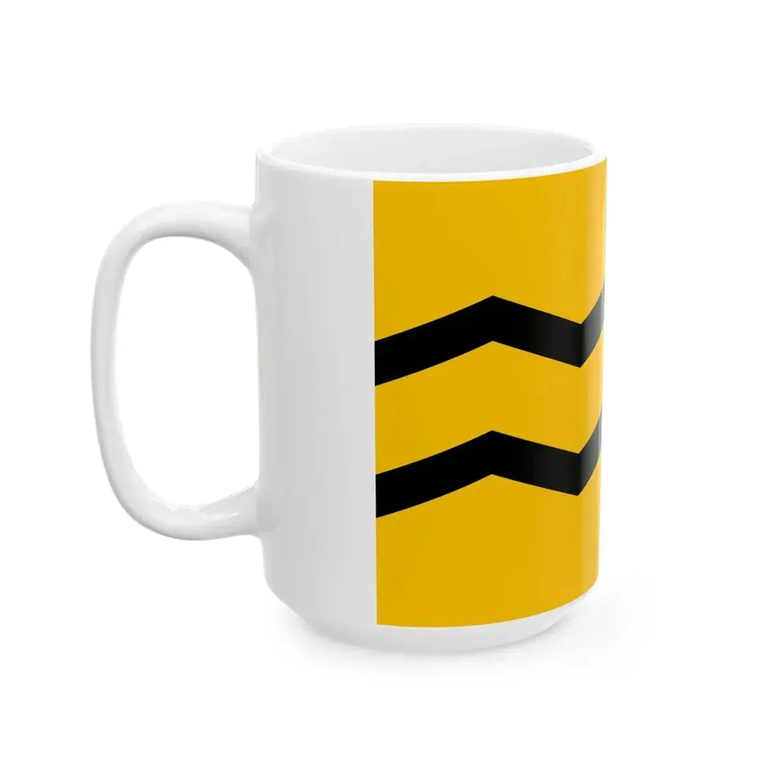 Flag of Manchukuo Marine Transport (China) White Coffee Mug - Go Mug Yourself