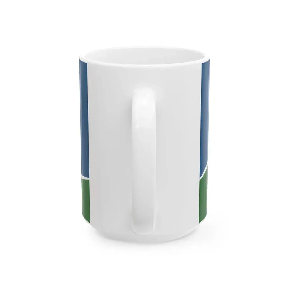 Flag of Manhattan Kansas (United States) White Coffee Mug - Go Mug Yourself