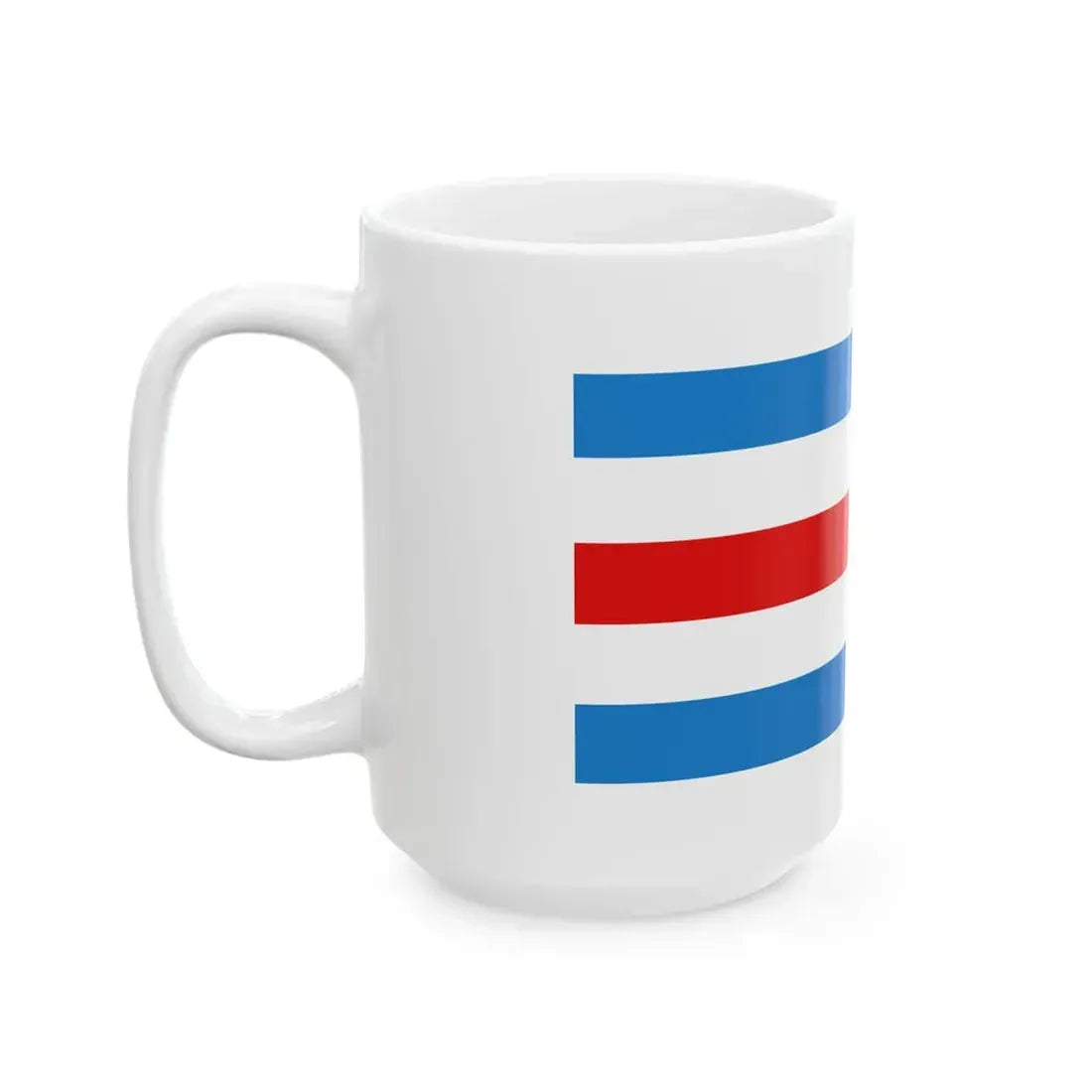 Flag of Manhay (Belgium) White Coffee Mug - Go Mug Yourself
