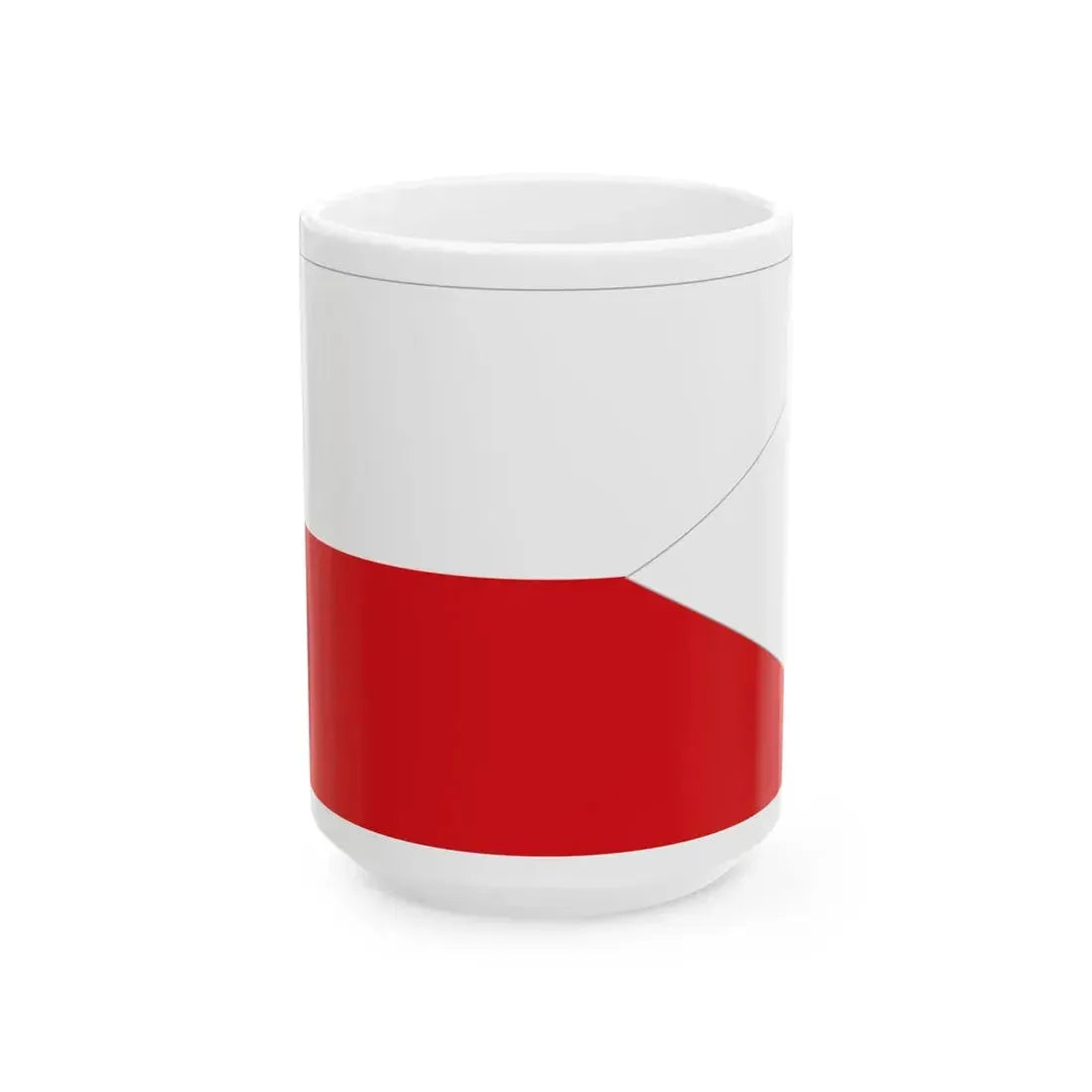 Flag of Manila 1845-1886 1886-1898 (Philippines) White Coffee Mug 15oz - Go Mug Yourself