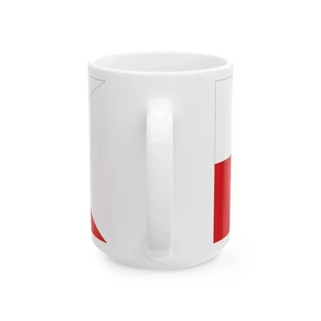 Flag of Manila 1845-1886 1886-1898 (Philippines) White Coffee Mug - Go Mug Yourself