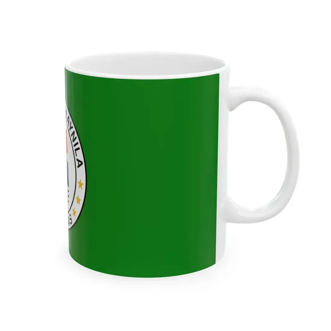 Flag of Manila (Philippines) White Coffee Mug - Go Mug Yourself