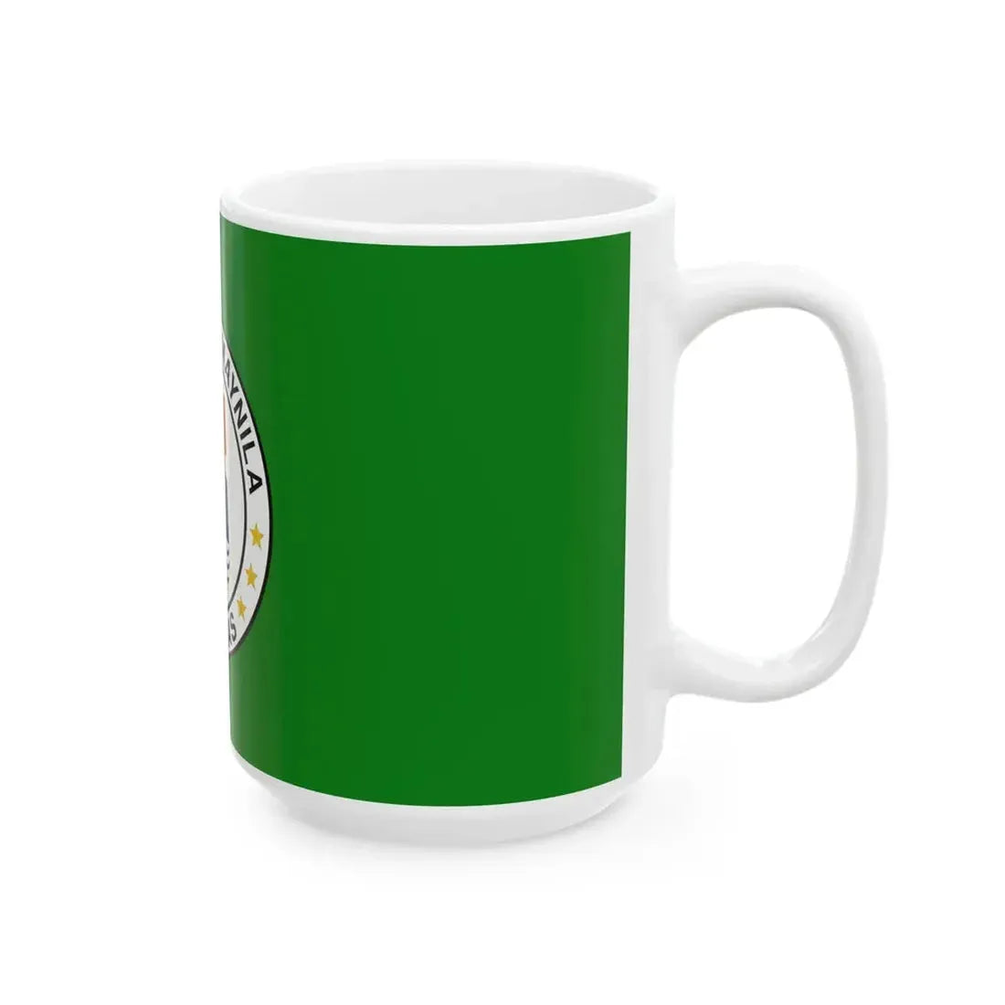 Flag of Manila (Philippines) White Coffee Mug - Go Mug Yourself