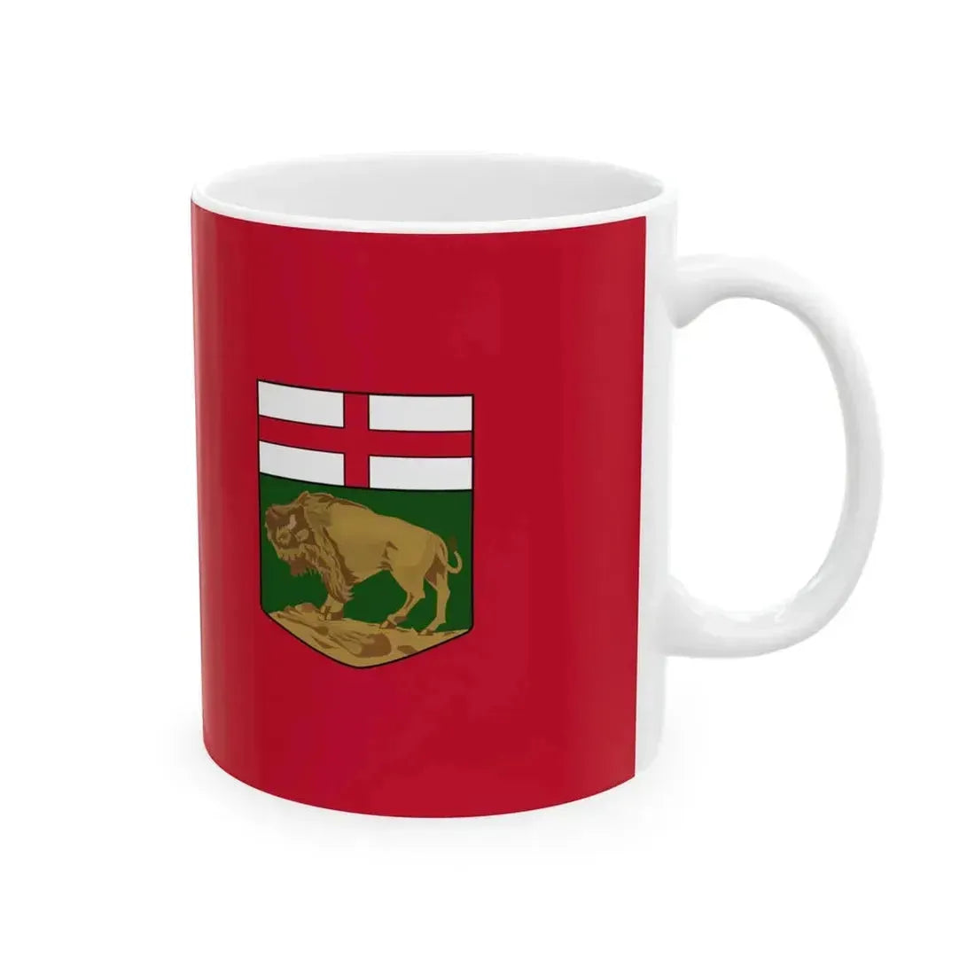 Flag of Manitoba (Canada) White Coffee Mug - Go Mug Yourself