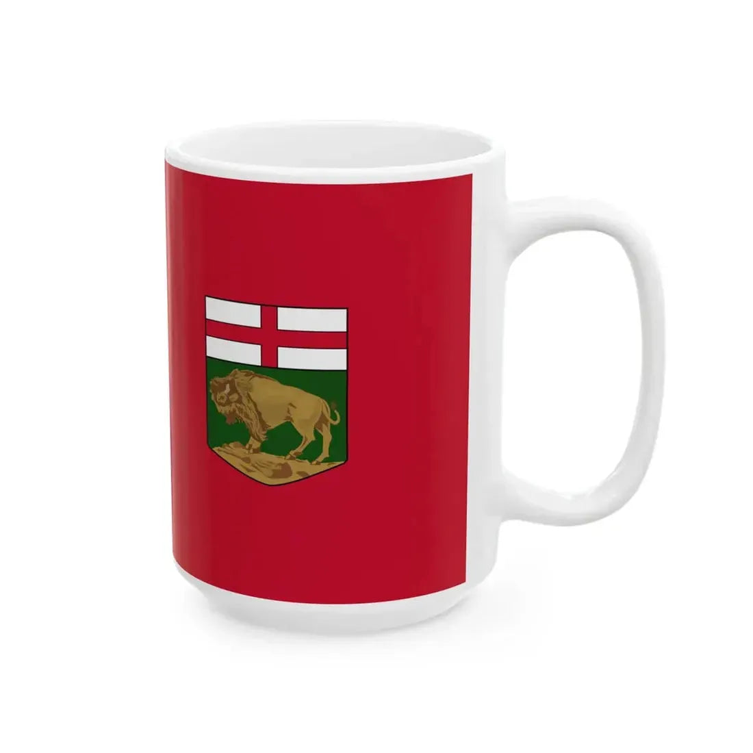 Flag of Manitoba (Canada) White Coffee Mug - Go Mug Yourself