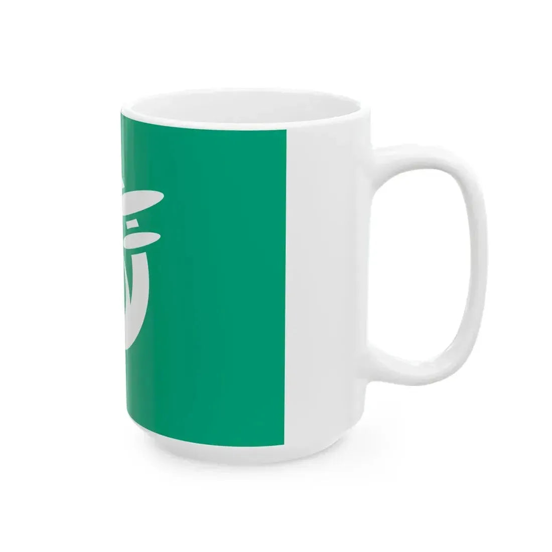 Flag of Maniwa Okayama (Japan) White Coffee Mug - Go Mug Yourself