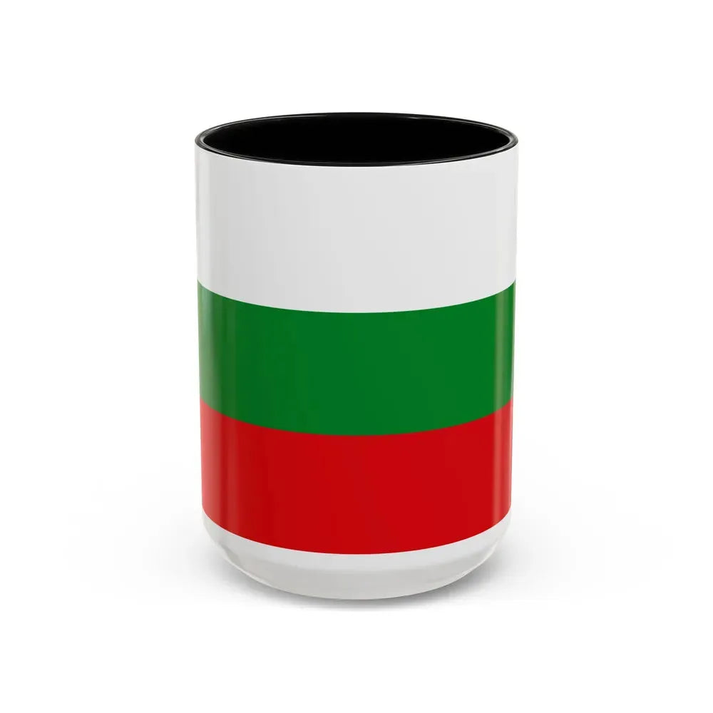 Flag of Manizales Caldas Colombia - Accent Coffee Mug 15oz Black - Go Mug Yourself