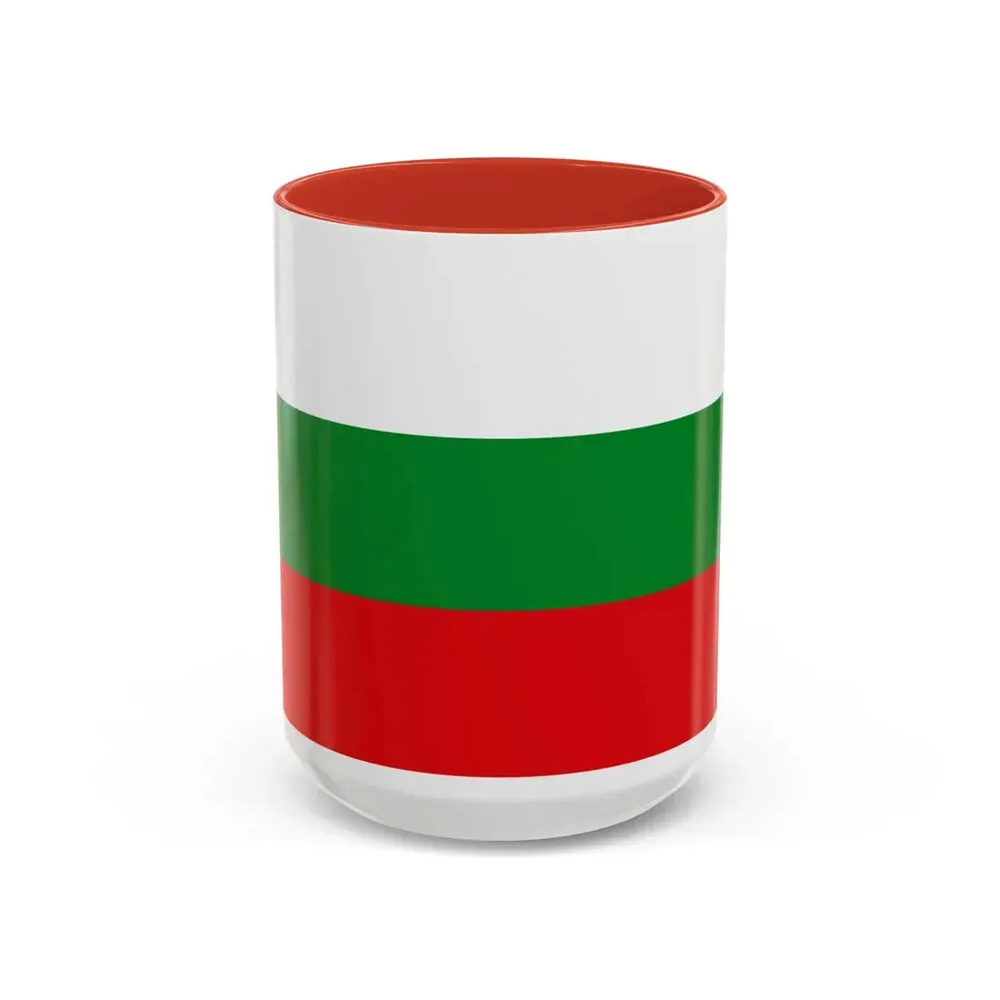 Flag of Manizales Caldas Colombia - Accent Coffee Mug 15oz Red - Go Mug Yourself