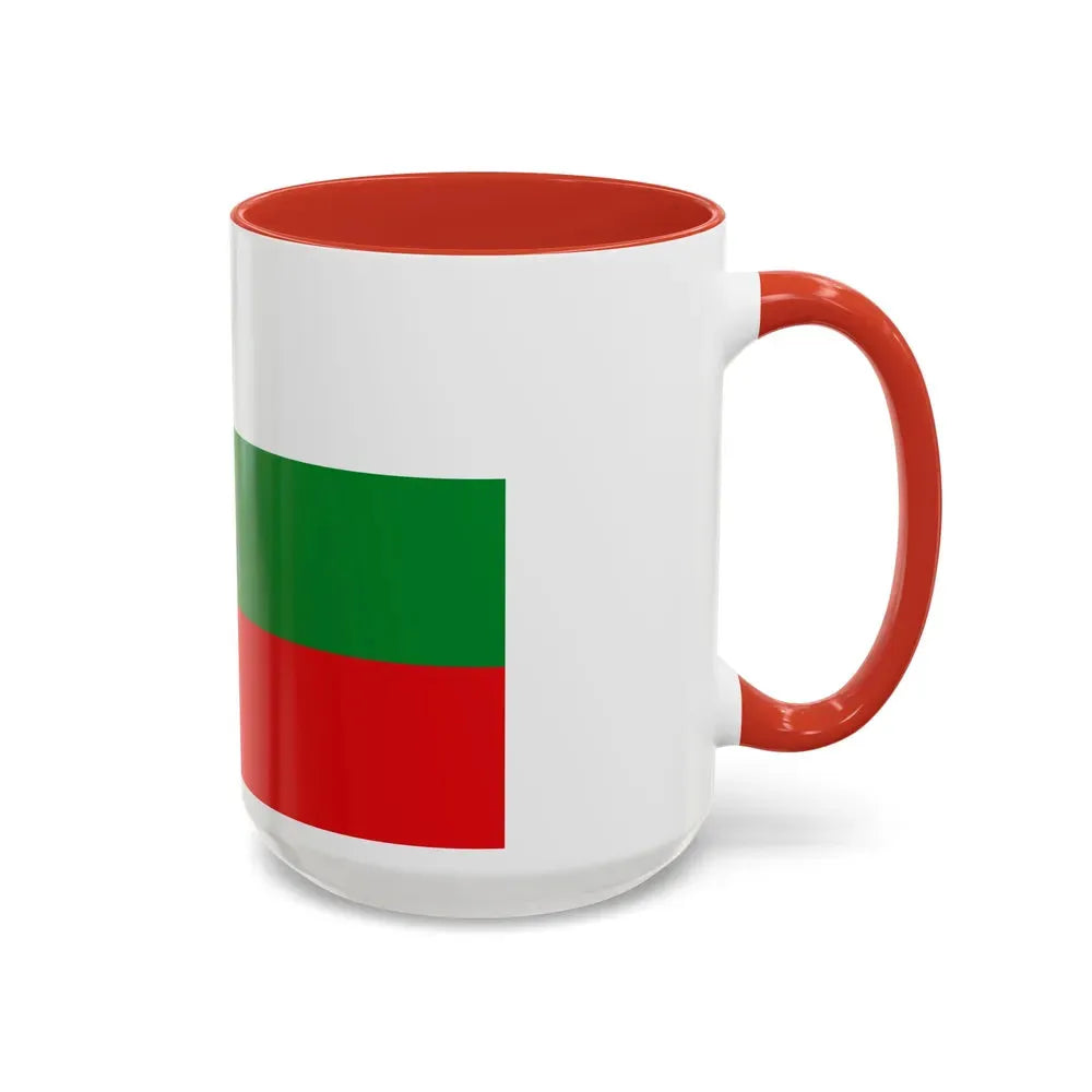 Flag of Manizales Caldas Colombia - Accent Coffee Mug - Go Mug Yourself