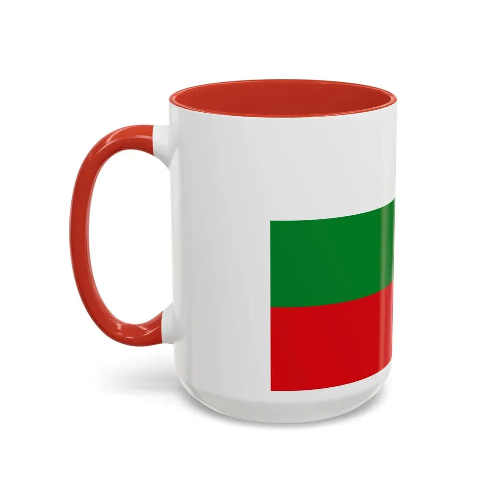 Flag of Manizales Caldas Colombia - Accent Coffee Mug - Go Mug Yourself
