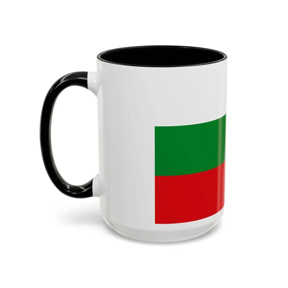 Flag of Manizales Caldas Colombia - Accent Coffee Mug - Go Mug Yourself