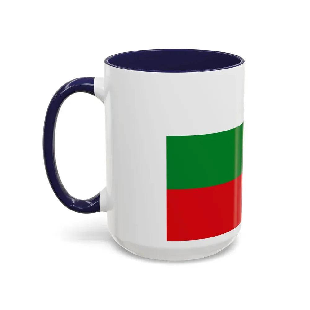 Flag of Manizales Caldas Colombia - Accent Coffee Mug - Go Mug Yourself