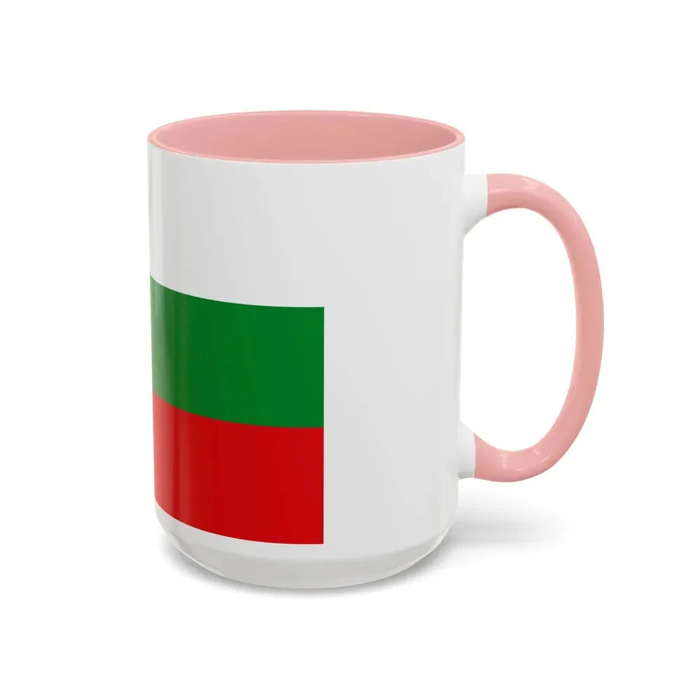 Flag of Manizales Caldas Colombia - Accent Coffee Mug - Go Mug Yourself