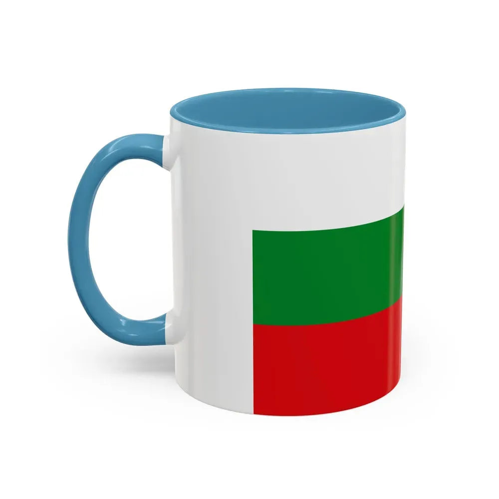 Flag of Manizales Caldas Colombia - Accent Coffee Mug - Go Mug Yourself