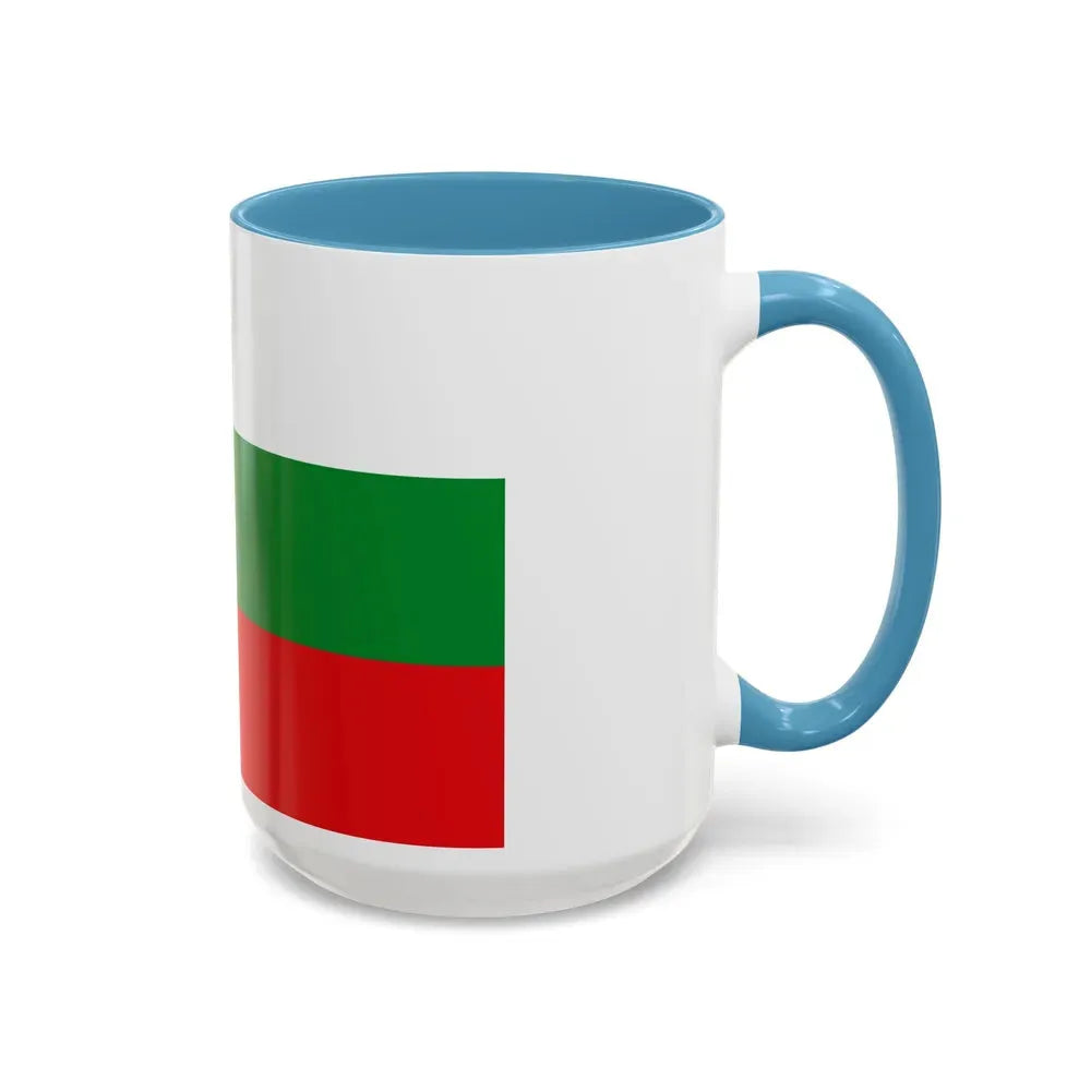 Flag of Manizales Caldas Colombia - Accent Coffee Mug - Go Mug Yourself