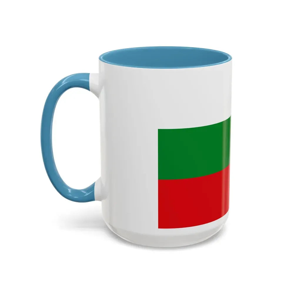 Flag of Manizales Caldas Colombia - Accent Coffee Mug - Go Mug Yourself