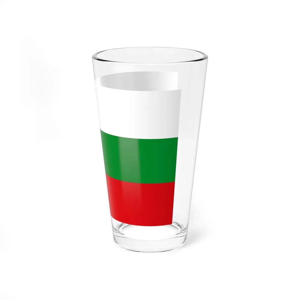 Flag of Manizales Caldas Colombia - Pint Glass 16oz - Go Mug Yourself