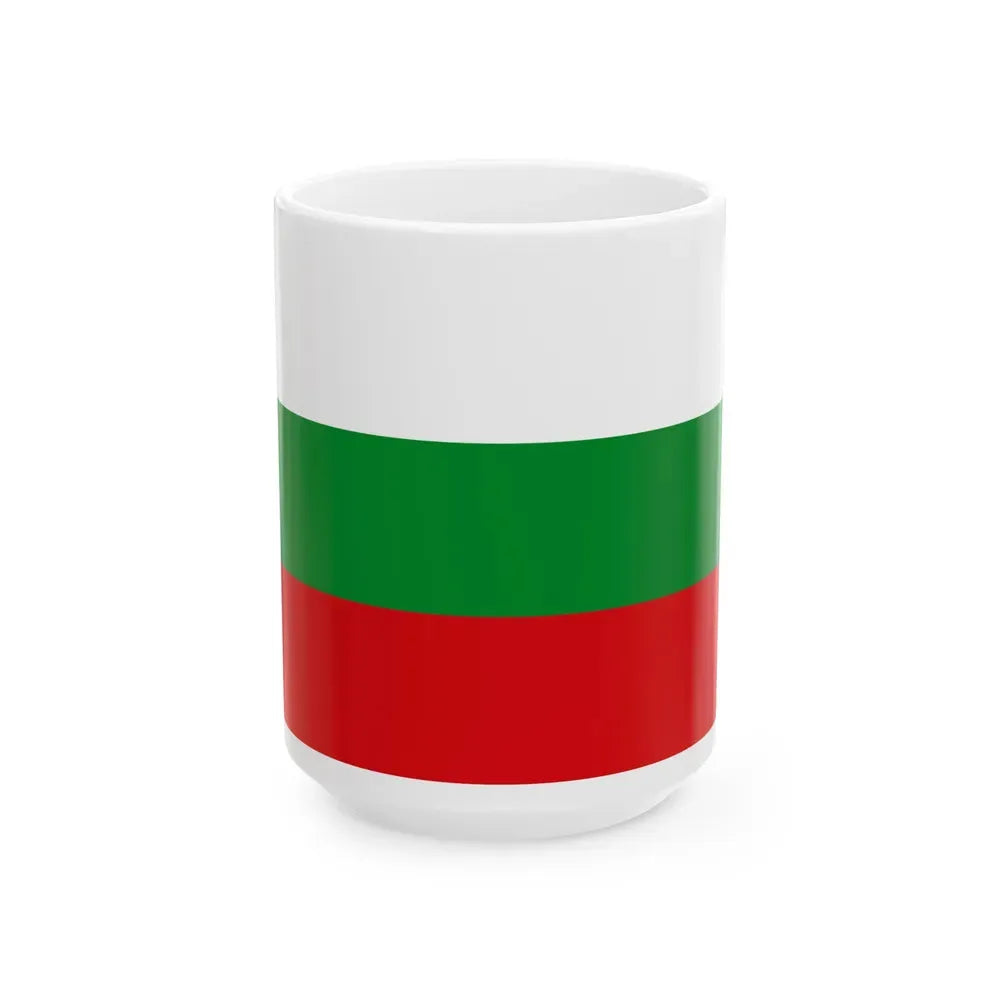Flag of Manizales Caldas Colombia - White Coffee Mug 15oz - Go Mug Yourself