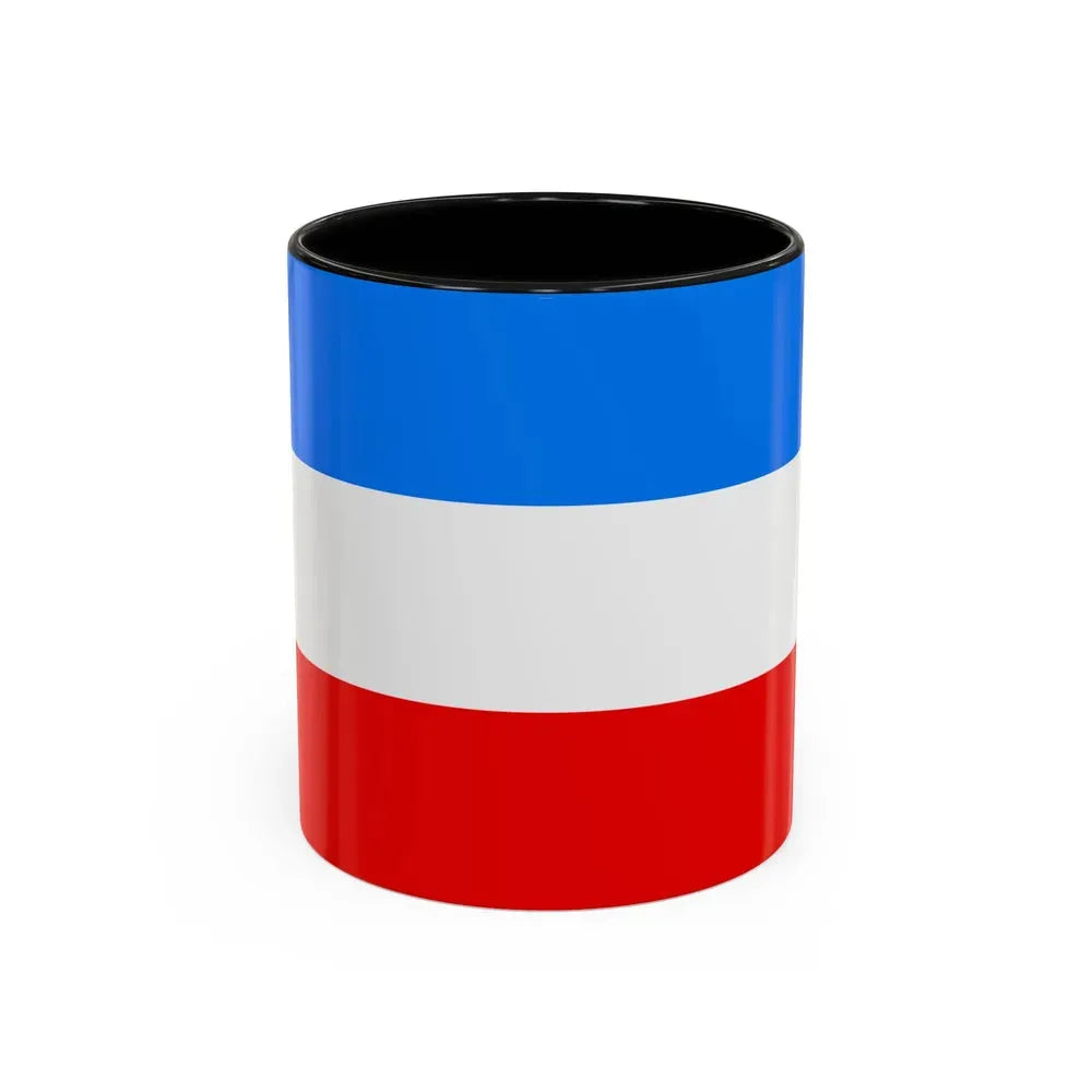 Flag of Mannheim Germany - Accent Coffee Mug 11oz Black - Go Mug Yourself