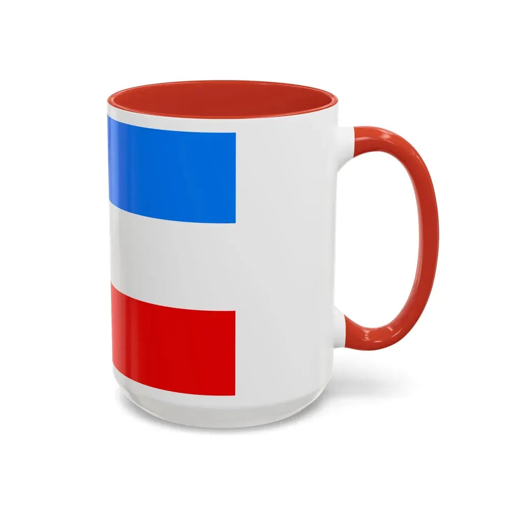 Flag of Mannheim Germany - Accent Coffee Mug - Go Mug Yourself