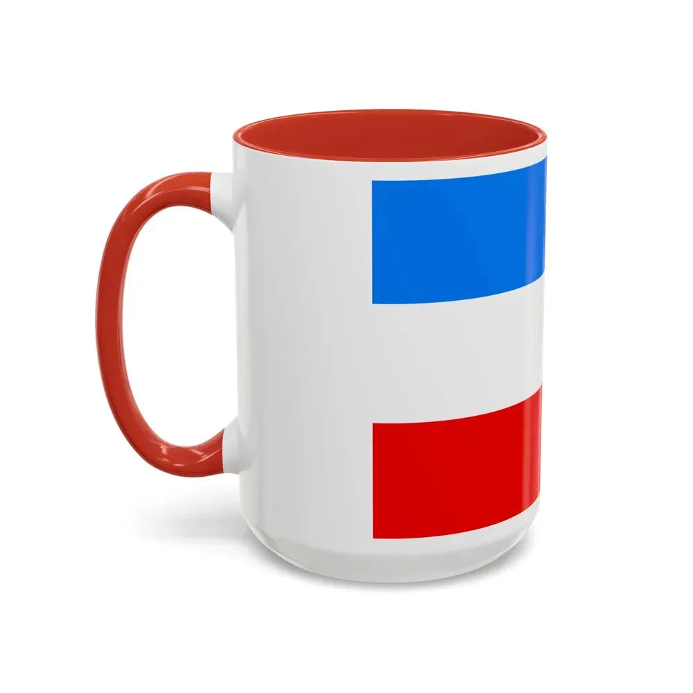 Flag of Mannheim Germany - Accent Coffee Mug - Go Mug Yourself