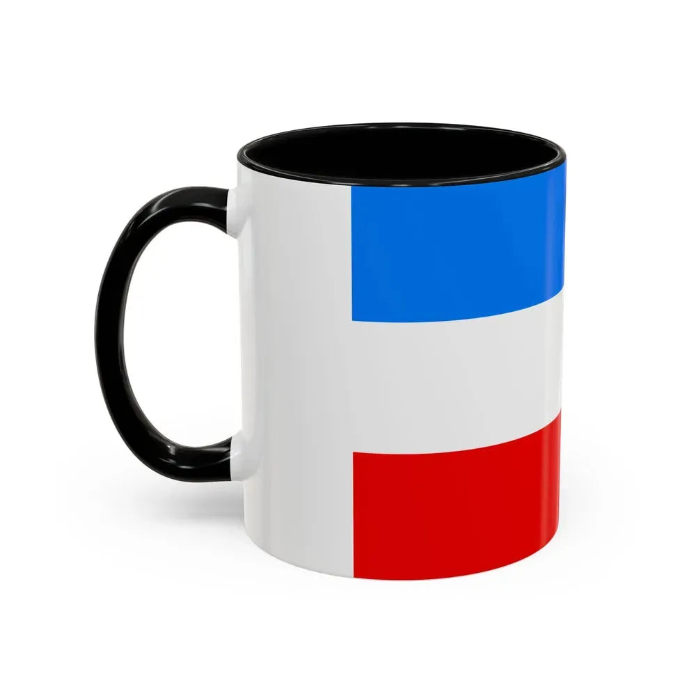 Flag of Mannheim Germany - Accent Coffee Mug - Go Mug Yourself