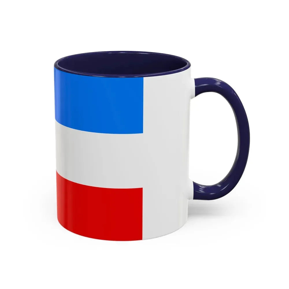 Flag of Mannheim Germany - Accent Coffee Mug - Go Mug Yourself