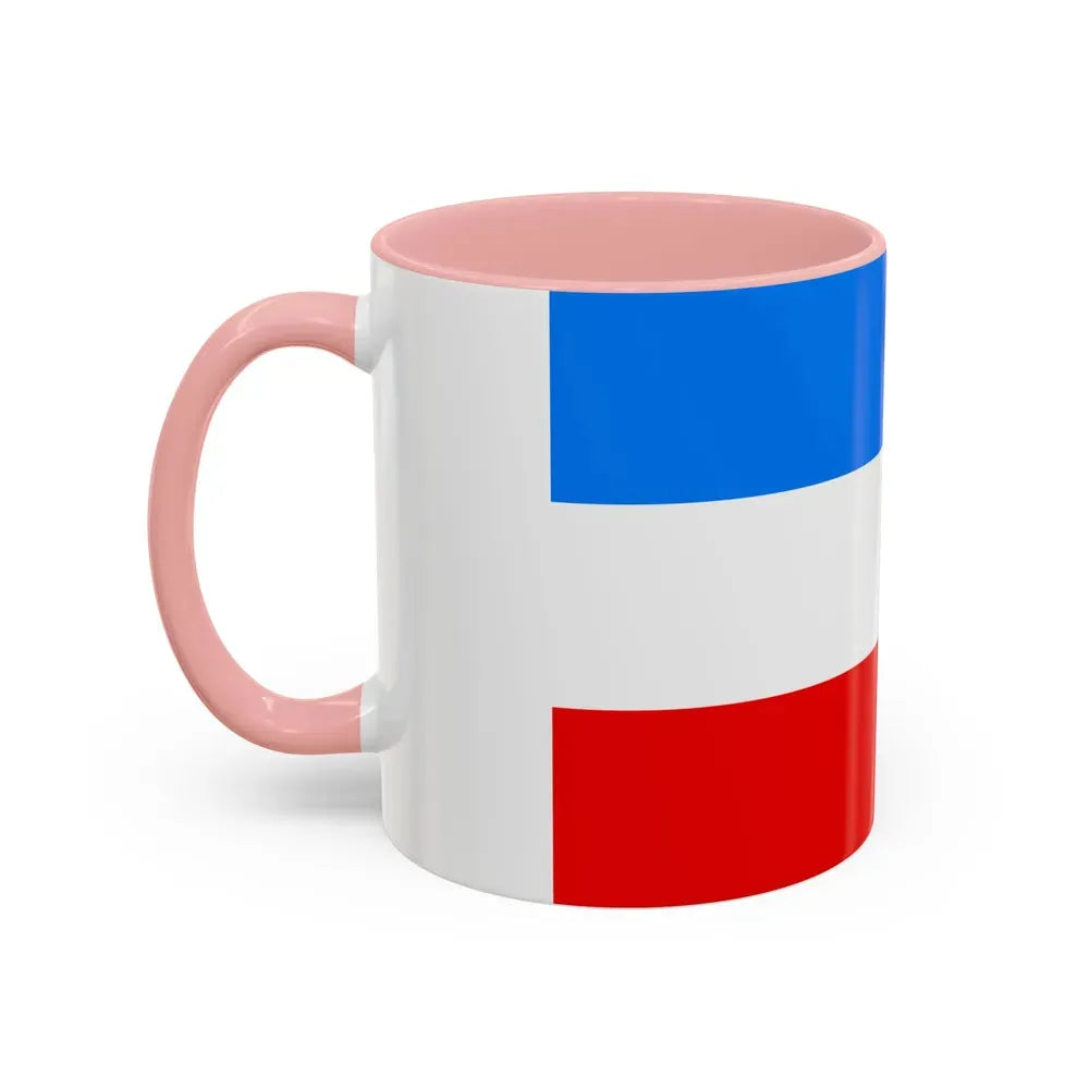Flag of Mannheim Germany - Accent Coffee Mug - Go Mug Yourself