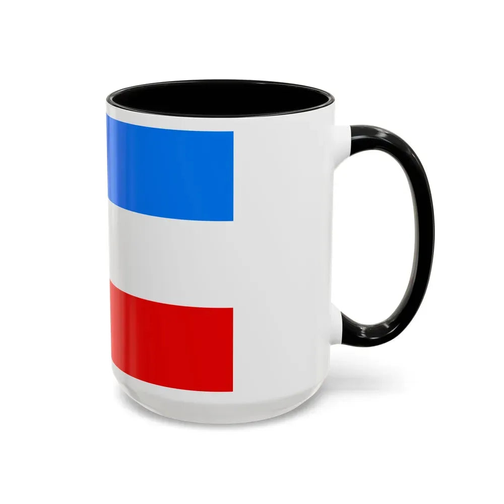 Flag of Mannheim Germany - Accent Coffee Mug - Go Mug Yourself