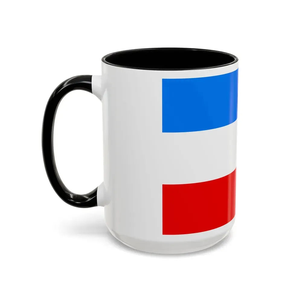 Flag of Mannheim Germany - Accent Coffee Mug - Go Mug Yourself