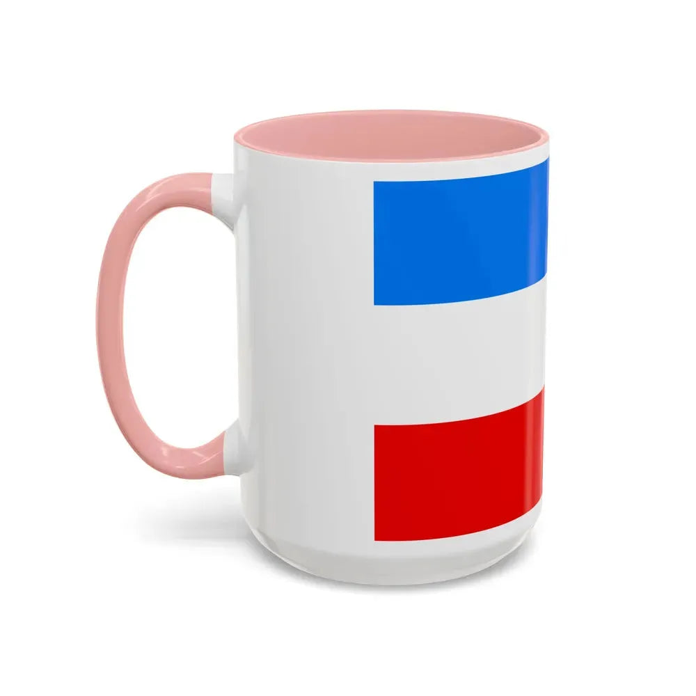 Flag of Mannheim Germany - Accent Coffee Mug - Go Mug Yourself