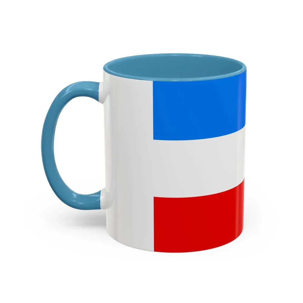Flag of Mannheim Germany - Accent Coffee Mug - Go Mug Yourself