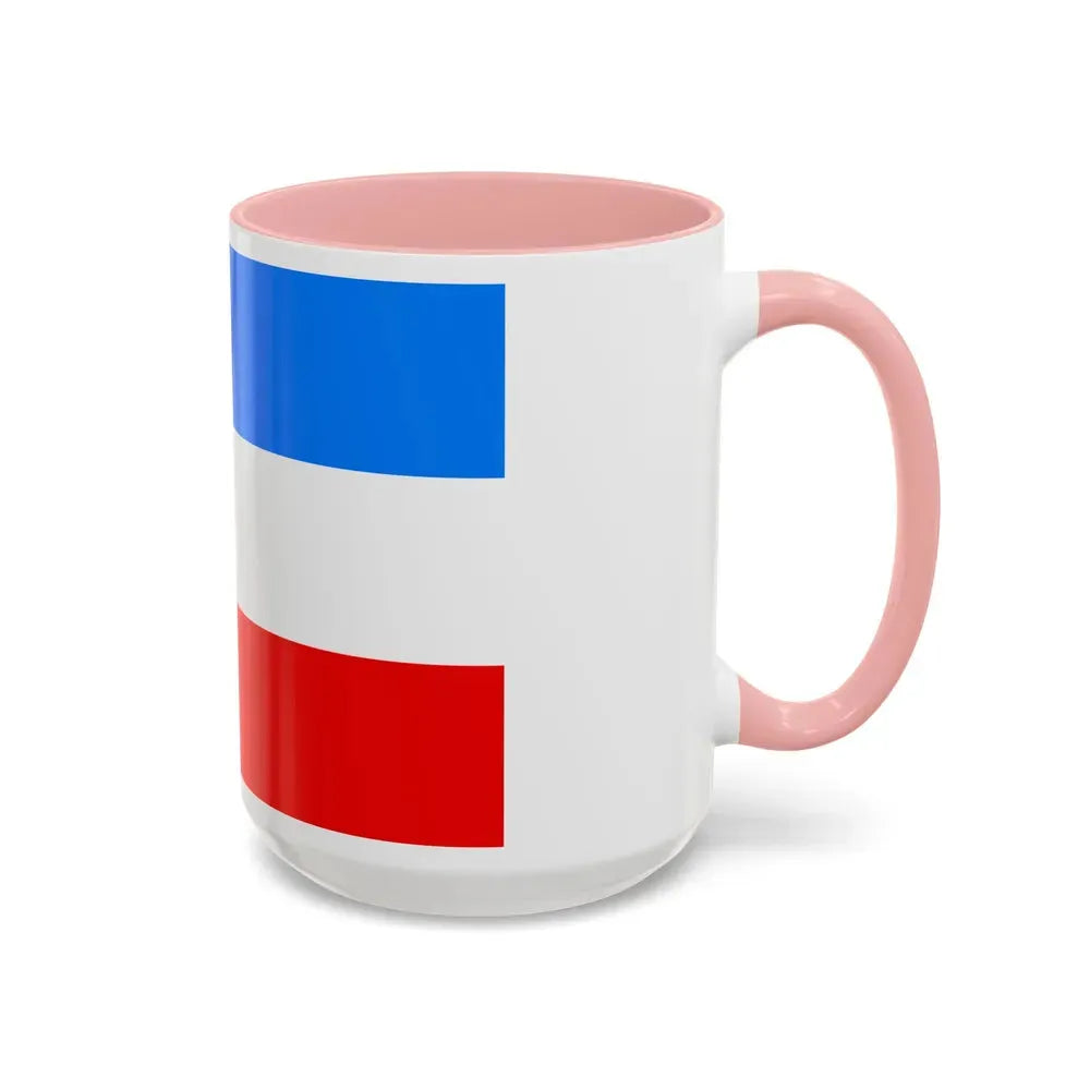 Flag of Mannheim Germany - Accent Coffee Mug - Go Mug Yourself