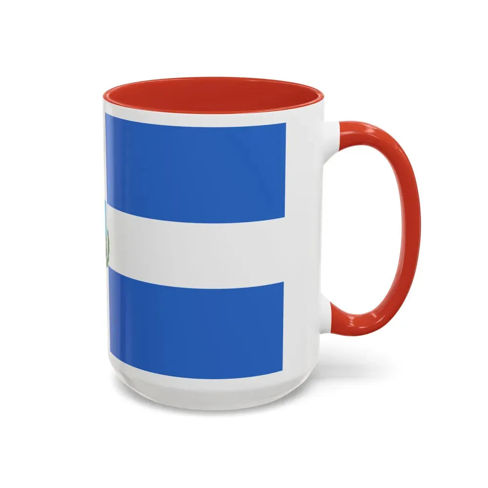Flag of Manta Ecuador - Accent Coffee Mug - Go Mug Yourself